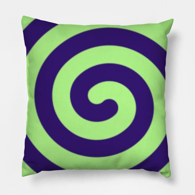 Spiral Time Pillow by L'Appel du Vide Designs by Danielle Canonico