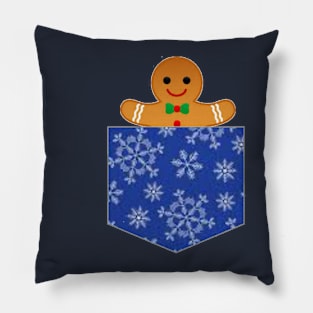 Christmas Gingerbread Man Pillow