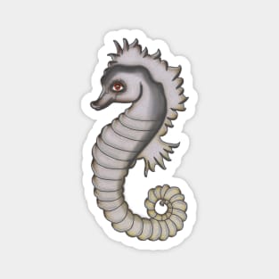 Sweet little seahorse and bubbles Magnet