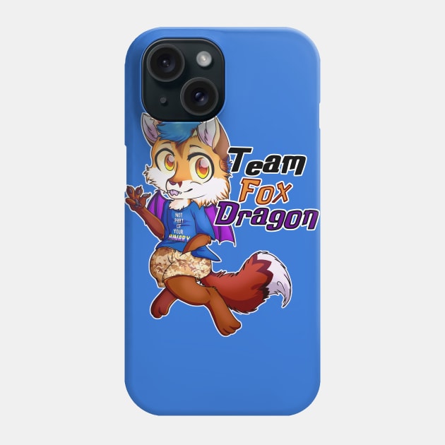 Team Fox Dragon Phone Case by Zorveechu