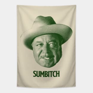 Sumbitch Engraving Tapestry