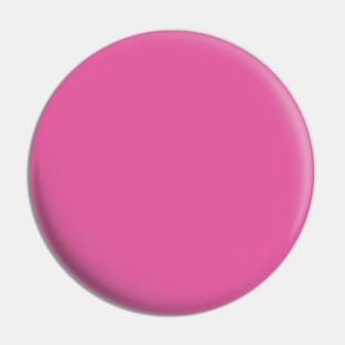 Solid Valentine hot Pink Monochrome Minimal Design Pin