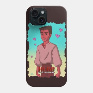 Hugo esta enamorado Phone Case