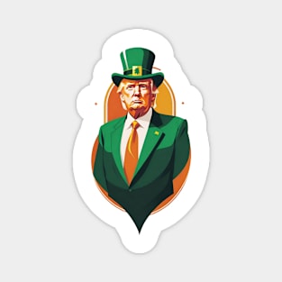 The Donald Saint Patrick's day Magnet