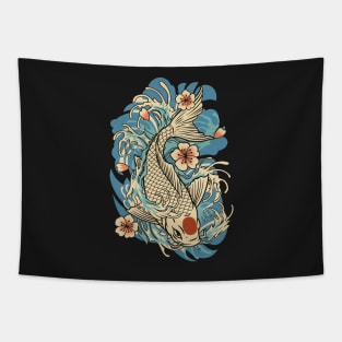 Japanese Koi Fish Tapestry