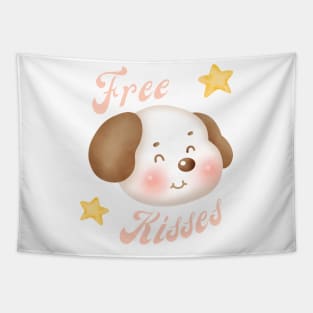 Free Kisses Tapestry