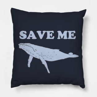 Save the Whales Pillow