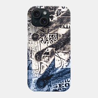 Graffiti Blue NYC Street Art Phone Case