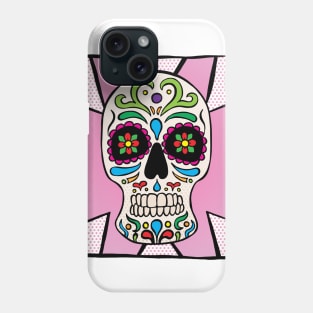 Sugar Skull - Pink Phone Case