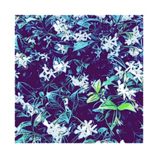 White flowers T-Shirt