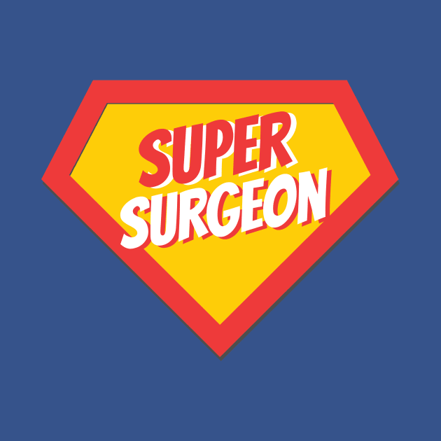 Surgeon Gifts | Super Surgeon by BetterManufaktur