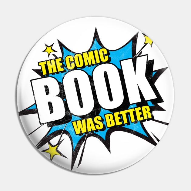 The comic book was better than the movie Pin by Gman_art