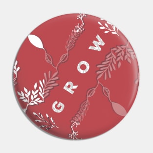 Grow Nature Design Pin