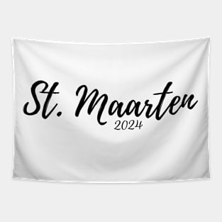 St. Maarten Souvenir Caribbean Sun 2024 Travel Gift Tapestry