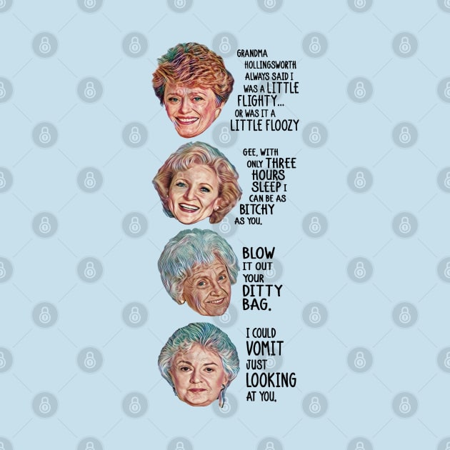 The Golden Girls by Abstrack.Night