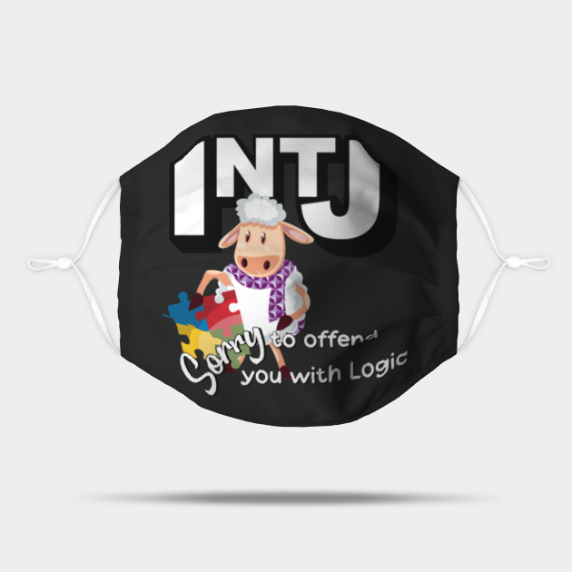 INTJ Sorry to offend you with logic Cartoon Puzzle Sheep Intj