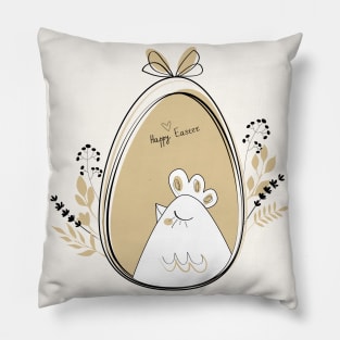 Happy Easter to Every Bunny | one cute chick Pillow