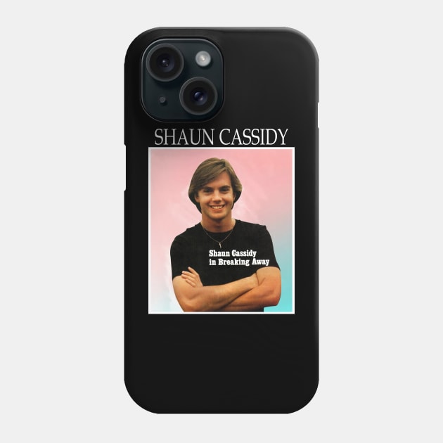 Shaun Cassidy Black Phone Case by fancyjan