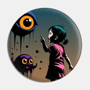 Mad at My Monsters - Twilight Confrontation Pin