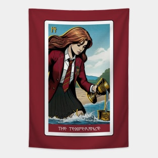 the temperance - house of anubis tarot card Tapestry