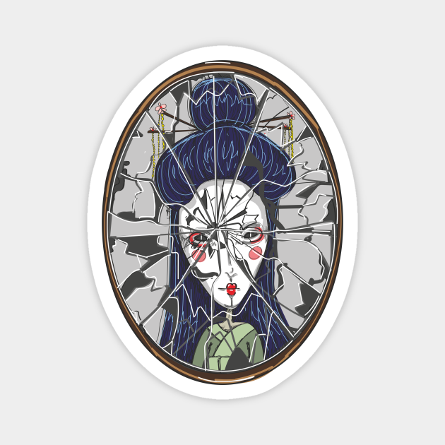 Geisha/The Lady from Little Nightmares fan art Horror