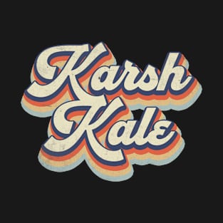 Retro Karsh Pattern 70s 80s 90s Birthday Classic Style T-Shirt