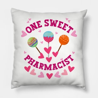 One sweet pharmacist Valentine Pillow