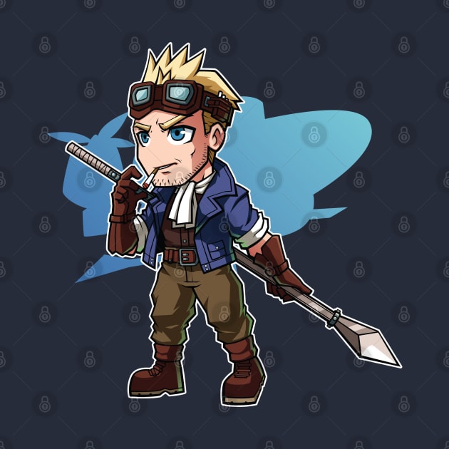 Cid Chibi FF7 by Xar623