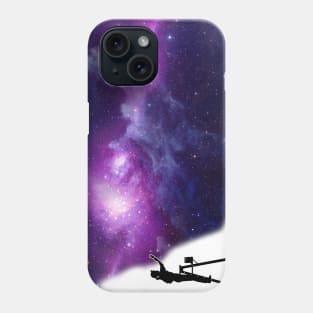 Cosmic Galaxy Girl Painting Phone Case