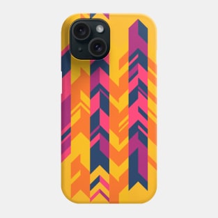 Geometric Stripes Phone Case