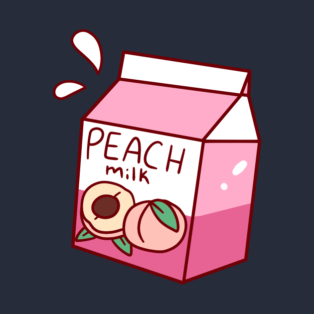 Peach Milk by saradaboru