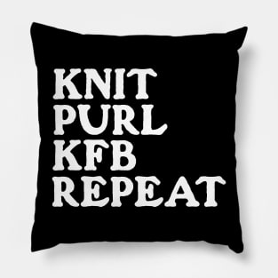 Kfb Tshirt, Crocheting Gifts, Knitting Gifts for Mom, Shirt for Grandma, Knitting Front and Back Shirts for Women, Knitter Gifts, Crocheter Pillow