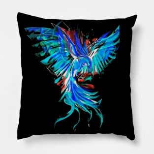 rising phoenix Pillow