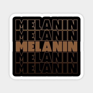 Melanin Pride Melanin Poppin Black Girl Magic Black Queen Black Pride Black History Gift Magnet