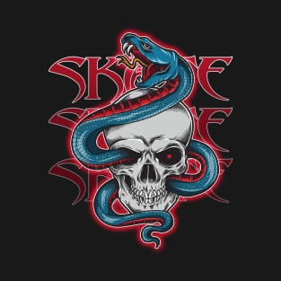 Skate Skull Snake T-Shirt