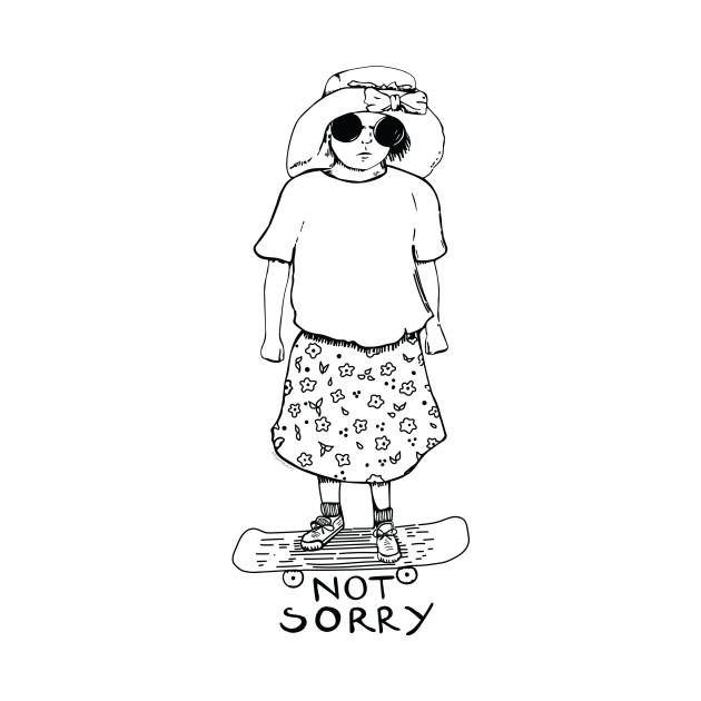 Disover Not Sorry - Kids - T-Shirt