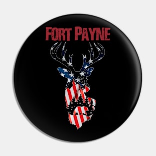 Fort Payne City Alabama Pin