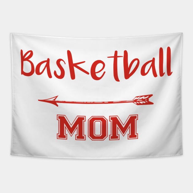 Basketball mom Tapestry by LND4design