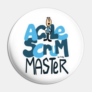 Agile Scrum Master Pin