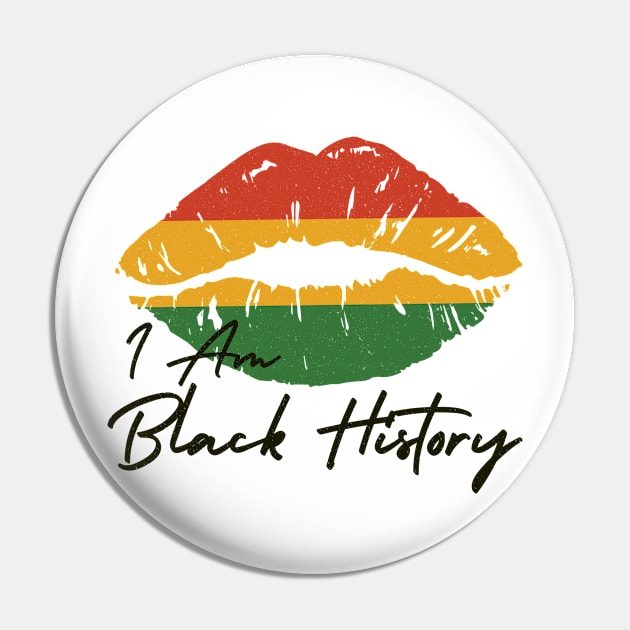 I Am Black History Pin by Adisa_store