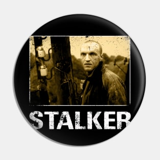 Zone Explorer Couture STALKERs Movie's Intriguing World Unfolding on Your Tee Pin