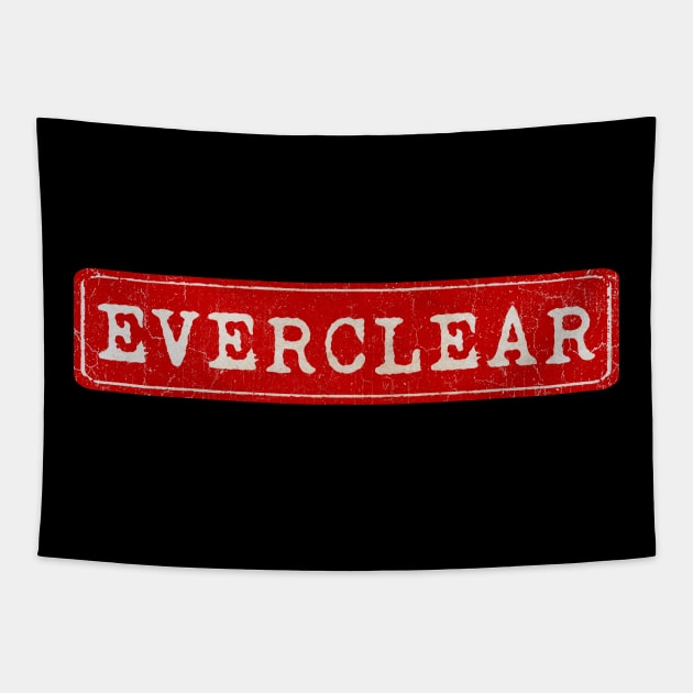 vintage retro plate Everclear Tapestry by GXg.Smx