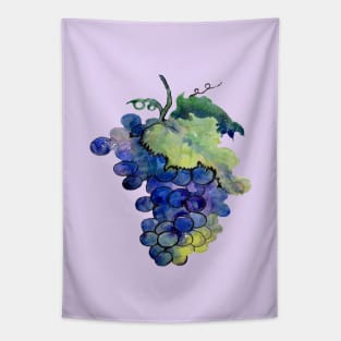 grapes growing for wine Tapestry