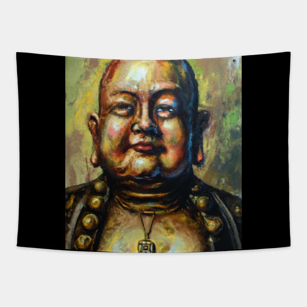 Buddha Portrait / Painting Tapestry by Trip Tank