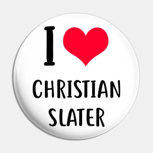Christian Slater Pin
