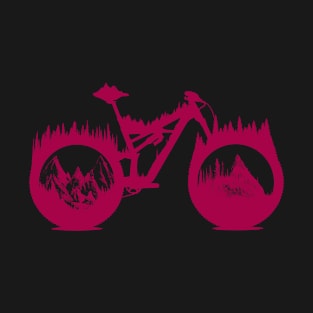 MTB Purple Art T-Shirt