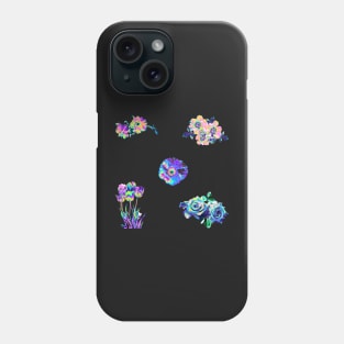 New Holo Flower Assortment Phone Case