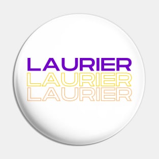 Laurier Laurier Laurier Pin