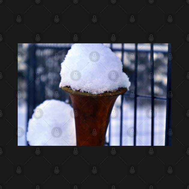 Snowy Clarinet Bell - A Wintery Day in a Northern Canadian Forest - Gift for a Clarinetist by Ric1926