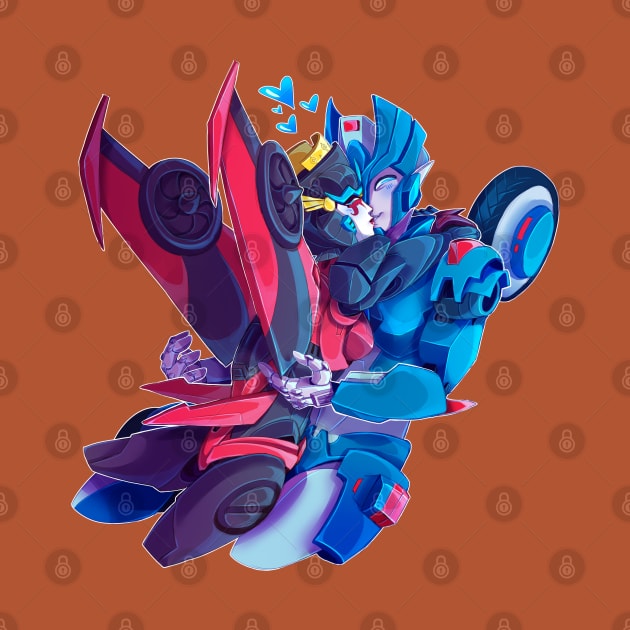 Transformers - Chromia/Windblade by candychameleon